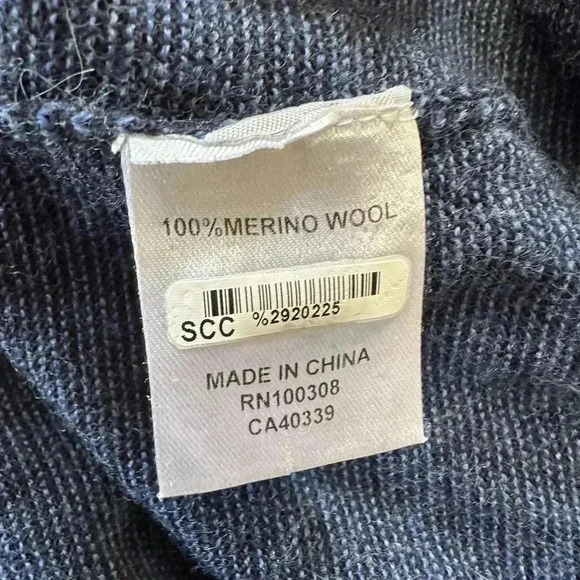 Peter Millar Blue Zip Up Sweater - Picture 11 of 12